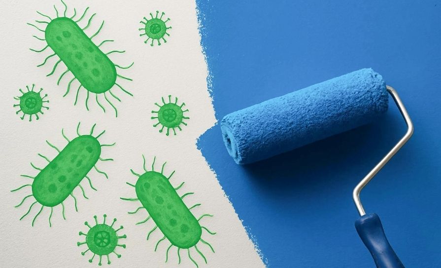 Bacteria-killing material